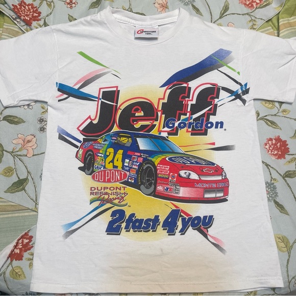 Nascar Other - Vintage NASCAR Racing Jeff Gordon 24 T Shirt
